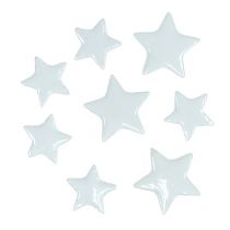 Artikel Dekorstjärnor för spridning vit 4-5cm 72 st