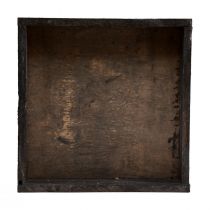 Artikel Dekorbricka fyrkantig träbricka brun 20×20×3,5cm