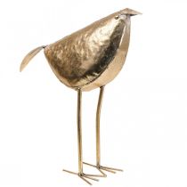 Deco fågel Deco figur fågel guld metall dekoration 41×13×42cm