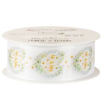 Artikel Dekorativt satinband med texten ”Mr. &amp; Mrs.” för bröllop, elegant dekoration