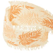 Artikel Dekorationsband regnskog bomullsband orange 30mm 15m