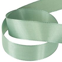 Artikel Dekorativt band taftband presentband grön salvia 25mm 50m