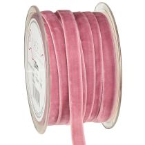 Artikel Dekorativt band sammet ljuslila 10mm 20m