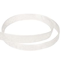 Artikel Festligt dekorationsband för att dekorera presenter och pysselprojekt, 1,5 cm brett, 20 m långt