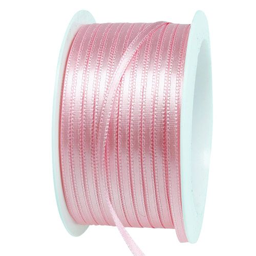 Artikel Present- och dekorationsband 3mm x 50m pastellrosa