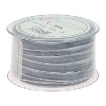 Artikel Dekorativt band sammetband presentband sammet grått 10mm 20m