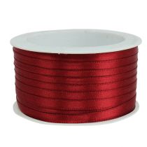 Artikel Satinband presentband Bordeaux dubbel satin 6mm 50m