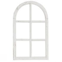 Artikel Dekorativt fönster shabby chic dekorativt träfönster vitt 40×70cm