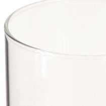 Artikel Dekorglas, bordsdekoration, blomvas färglös Ø9cm H15cm