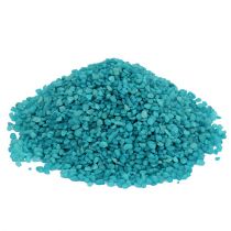 Deco granulat turkos 2mm - 3mm 2kg