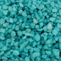 Deco granulat turkos 2mm - 3mm 2kg
