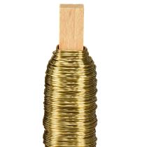 Artikel Dekorativ emaljtrådsomslagstråd Guld 0,50 mm 50m 100g