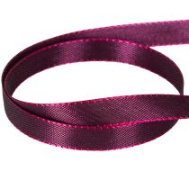Artikel Dekorativt band, smalt, glansigt taftband för presentinslagning, 10 mm brett, 50 m långt