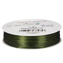 Artikel Dekorativt band, smalt taftband för kreativ presentinslagning, 10 mm brett, 50 m långt