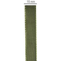 Artikel Presentband med vävd kant, taftband för pyssel, 15 mm brett, 50 m långt