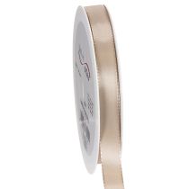 Artikel Dekorativt band satinband taftband beige 15mm 50m