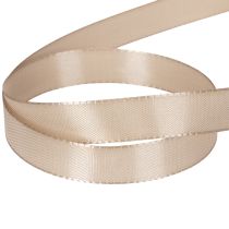 Artikel Dekorativt band satinband taftband beige 15mm 50m