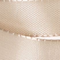 Artikel Dekorativt band satinband taftband beige 15mm 50m
