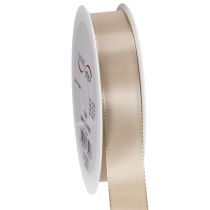 Artikel Dekorativt band satinbeige taftband 25mm 50m