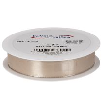 Artikel Dekorativt band satinbeige taftband 25mm 50m