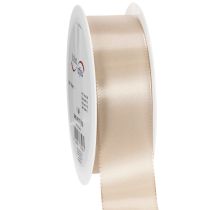 Artikel Dekorativt taftband på rulle, rosettband, 40 mm brett, 50 m.