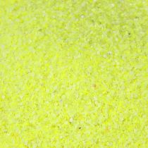 Artikel Dekorationssand gul neonfärgad sand 0,5 mm sand neongul 1 kg