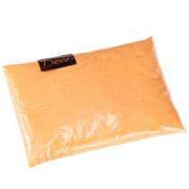 Artikel Dekorationssand orange neonfärgad sand 0,5 mm 1 kg