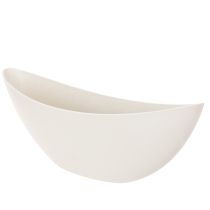 Artikel Dekorativ skål beige 55,5 cm x 14 cm H17,5 cm 1 styck