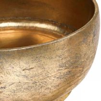 Dekorativ skål i metall i antik antik look Ø23,5/33/43 cm set om 3