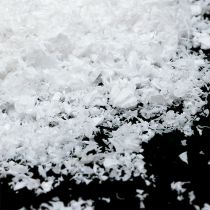 Dekorativ snö av plast, ungefär 30 g