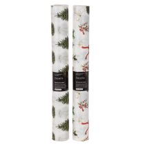 Artikel Juldekorationstyg, säljs metervara, 120 cm brett, 2 stycken