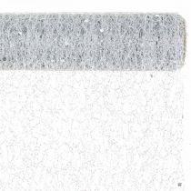 Bordsband dekortyg grå silver x 2 assorterade 35x200cm