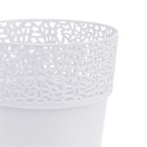 Artikel Dekorkruka plast vit Ø13cm H13,5cm 1 st