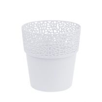 Artikel Dekorkruka plast vit Ø13cm H13,5cm 1 st
