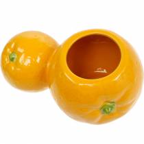 Dekorativ keramisk vase för keramisk vas citrusfrukt sommargarnering