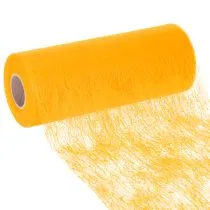 Artikel Bordlöpare i non-woven-tyg, gul, 23 cm, modern bordsdekorationsrulle