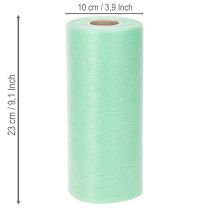 Artikel Grön rulle non-woven tyg, 25 m, bordsdekoration, säljs per meter