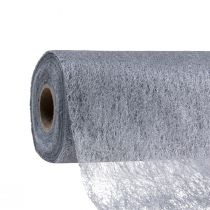 Artikel Dekorativ bordslöpare i fleece dekorativ bordslöpare i fleece silver 23cm 25m