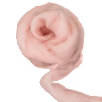 Artikel Dekorativ ull rosa 2m ullsnöre tovgarn för hantverk och blomsterdekorationer