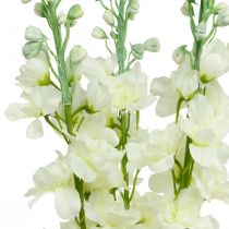 Delphinium vit konstgjord delphinium sidenblommor konstgjorda blommor 3st