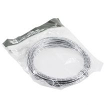 Artikel Silverdiamant aluminiumtråd 2mm 10m för dekoration och pyssel