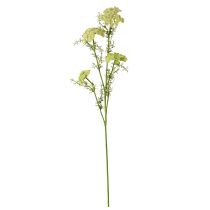 Artikel Dill konstgjord växt med lång stjälk äng blomma grön vit 87cm