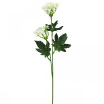 Artikel Dillblommande, konstgjorda örter, dekorativ växt grön, vit 49cm 9st