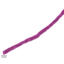 Artikel Lila ullsnöre, 55 m, dekorativt snöre för blomsterhandel och hantverk