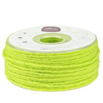 Artikel Vektråd ullsnöre filtsnöre ljusgrön B3mm L100m