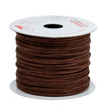 Artikel Tråd lindad 50m brun