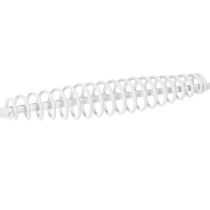 Artikel Trådkorg med handtag, vit metall, Ø25/30/35cm, set om 3