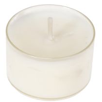 Artikel Citronelladoftande värmeljus för romantiska kvällar hemma eller i trädgården, 25 mm, 7 timmar, 18 stycken