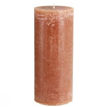 Artikel Enfärgade ljus kola pelarljus 85×200mm 2 st