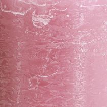Artikel Enfärgade ljus rosa pelarljus gammalrosa 70×120mm 4 st